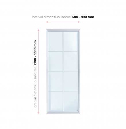 Perete despartitor sticla - Dimensiuni configurabile la comanda [0]