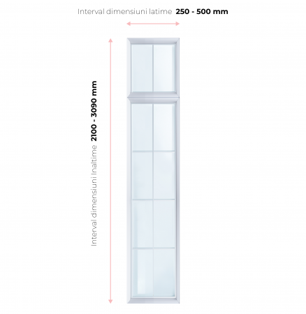 Perete despartitor sticla - Dimensiuni configurabile la comanda [0]