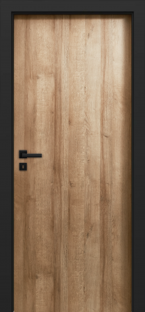 Usi PORTA Doors - Usa de interior stil Scandinav cu toc metalic negru mat
