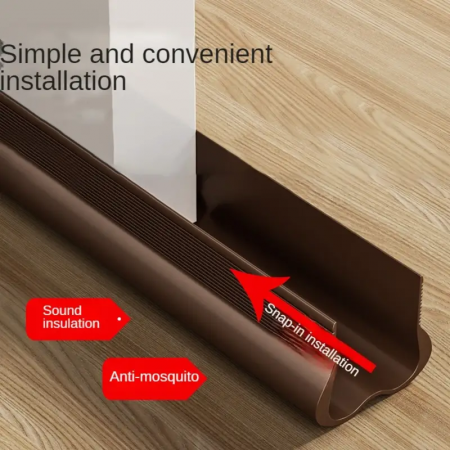 Protectie din PVC pentru cantul usii Etansare fonica si termica [1]