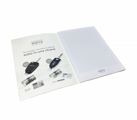 Caiet A4 agenda tip post it - Personalizat Dierre [1]