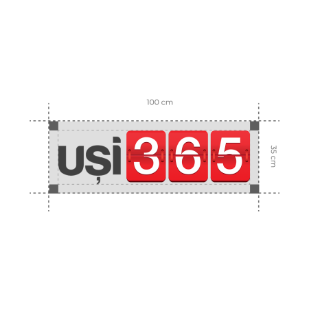 Sticker autocolant van mic logo USI365 [3]