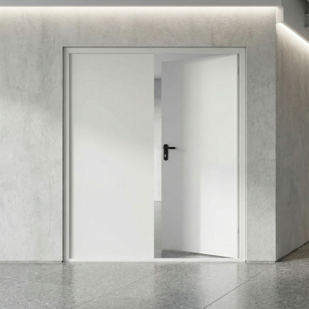 Usi Antifoc Dimensiuni Standard - Usa Antifoc Dubla EI60/120 - 2 Canaturi - Rezistenta la foc 60 /120 min - Montaj Interior