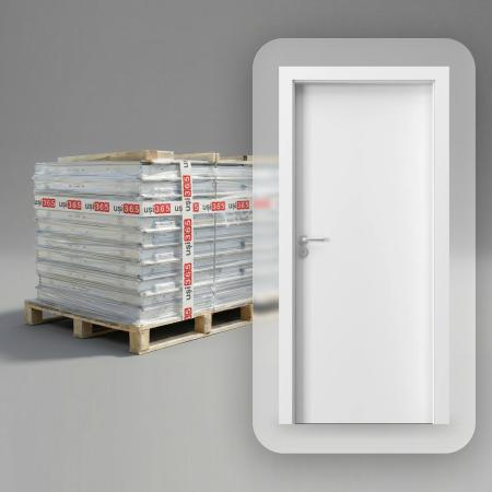 Pachet 25 x Usa DECOR PORTA cu toc fix si toc reglabil HDF - ST/DR