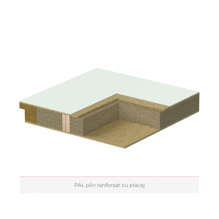 Usa de interior PORTA ROYAL cu toc reglabil Alb MDF/PAL - Standard Ceh - PORTA Doors [3]