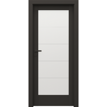 Oferta de Primavara - Usa cu toc reglabil MDF PORTA VERTE HOME BLACK - Model B5
