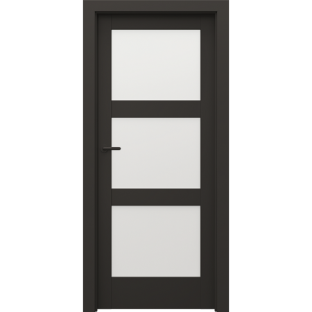 Oferta de Primavara - Usa cu toc reglabil MDF PORTA VERTE HOME BLACK - Model N3
