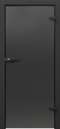 Usi PORTA Doors - Usa de interior din sticla cu toc reglabil - sticla grafit