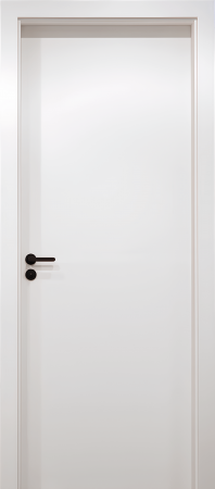 Usi PORTA Doors - Usa de interior Alb CPL cu toc metalic / toc reglabil HDF Folie Decor