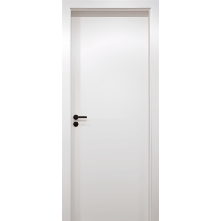 Usi de interior - Usa de interior Alb CPL cu toc metalic / toc reglabil HDF Folie Decor