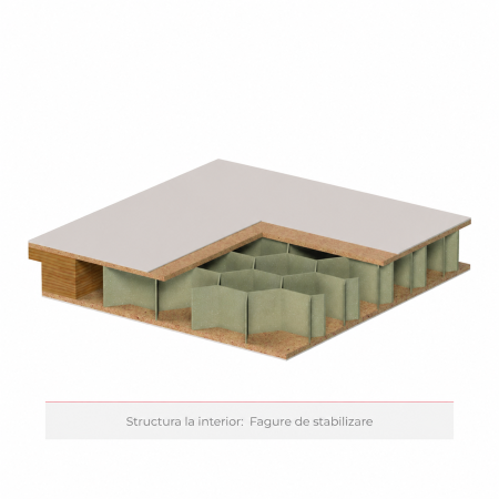 Usa de interior cu toc fix HDF Norma 3.1 - Casmir Mat [1]