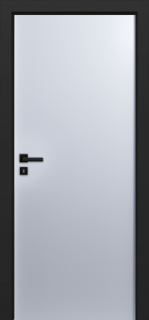 Usi PORTA Doors - Usa de interior stil Scandinav cu toc metalic negru mat