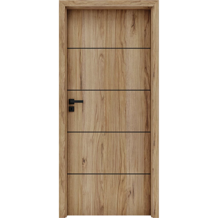 Usa de interior cu toc reglabil HDF - Frezaje decorative [1]