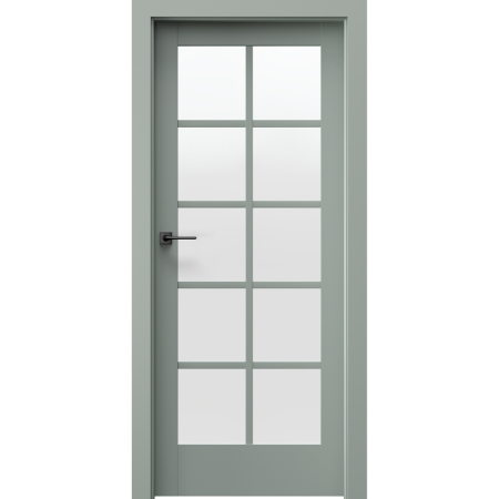 Usa de interior cu toc reglabil HDF PORTA VERRO V1 -Finisaj Lacuit Premium [0]