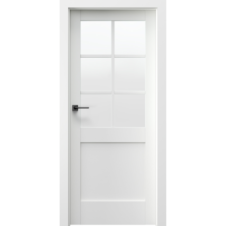 Usi frantuzesti - Usa de interior cu toc reglabil HDF PORTA VERRO V2 -Finisaj Lacuit Premium