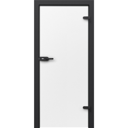 Usi de interior - Usa PORTA PORTA GLASS CU STICLA MATA + TOC PORTA SYSTEM GK CPL NEGRU
