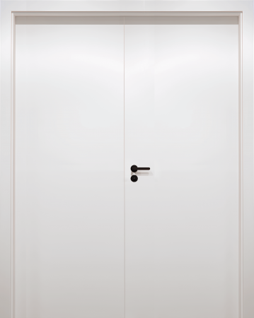Usi PORTA Doors - Usa de interior dubla Alb CPL cu toc metalic / toc reglabil HDF Folie Decor