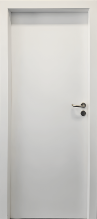 UȘI HORECA - Usa de interior HPL 0.7 Alb cu toc metalic / toc reglabil decor - Suprafata Antimicrobiana