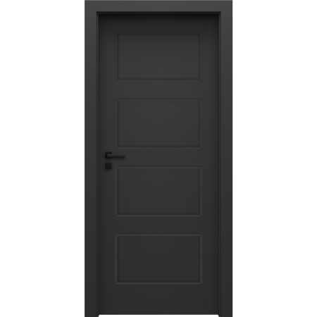 Usi de interior premium - Usa de interior neagra - Porta FIT model H0 - CPL Negru