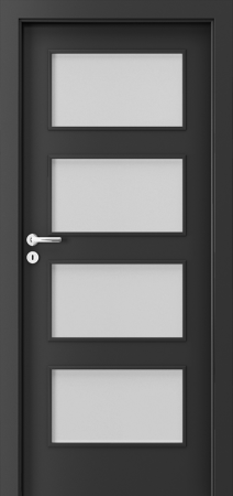 Usi PORTA Doors - Usa de interior neagra - Porta FIT model H4