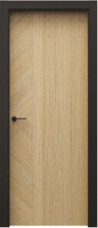 Usi PORTA Doors - Usa de interior PORTA colectia 4 Elemente - PAMANT model Z1cu toc negru