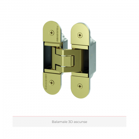 Usa de interior PORTA DESIRE cu insertii metalice aurii - Model 6 [6]