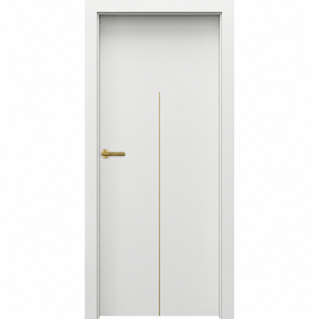 Usi de interior premium - Usa de interior PORTA DESIRE cu insertii metalice aurii - Model 6
