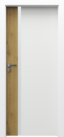 Usi PORTA Doors - Usa de interior PORTA DUO din pal tubular si insertii de furnir natural - Model 4.A