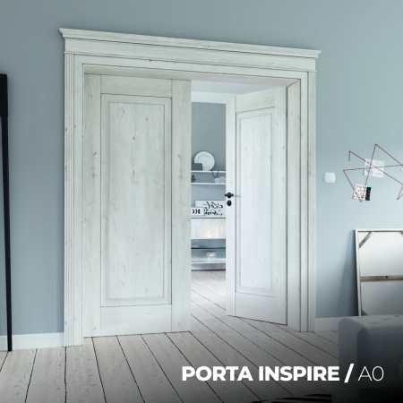 Usa de interior PORTA INSPIRE din lemn stratificat si toc cu modul retro - Model A0 [1]