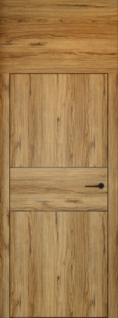 Usi PORTA Doors - Usa de interior PORTA LEVEL cu toc si insertii negre - Model C.2