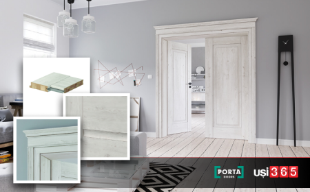 Usa de interior din HDF cu toc reglabil PORTA INSPIRE A1 cu Oglinda [1]