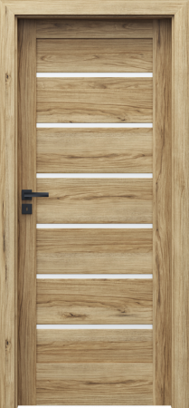 Usi PORTA Doors - Usa de interior PORTA VERTE HOME cu toc reglabil - Model J6 - Sticla mata