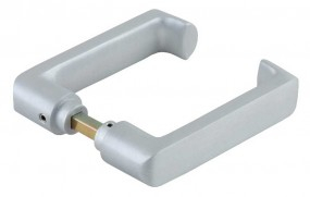 Usa de sticla Clara/Mata securizata de 8mm cu toc reglabil - complet echipata [7]