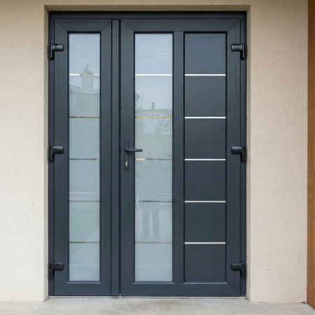 Usa dubla de intrare in casa Entriva 365 - termoizolanta pentru exterior [1]