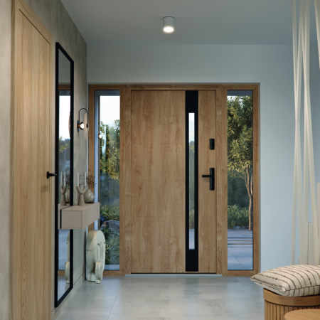 Usa exterior de intrare in casa Porta Thermo - Standard - Model Glass G.2 Antracit Structurat [1]