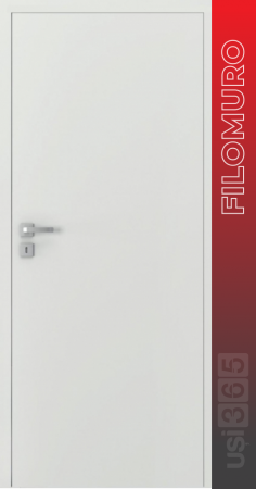 Pachet 10 x Usa Filomuro Hide / cu toc ascuns PORTA Doors Alb HDF - miez PAL Tubular [1]