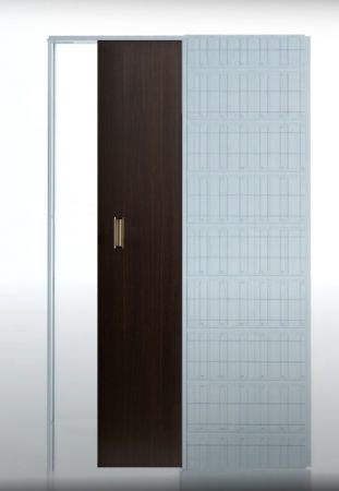 Usa glisanta cu model HDF incastrata in perete - Colectia DECOR 4.2 [2]