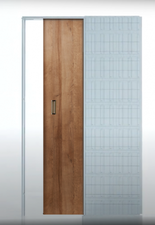 Usa glisanta cu model HDF incastrata in perete - Colectia DECOR 4.1 [1]