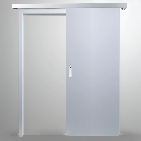 Usi Glisante - Usa glisanta / culisanta aplicata pe perete - Alb