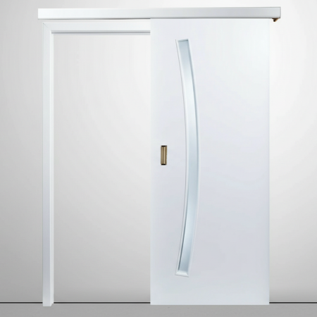 Usi glisante aplicate pe perete - Usa glisanta HDF aplicata pe perete - Colectia DECOR 4.1