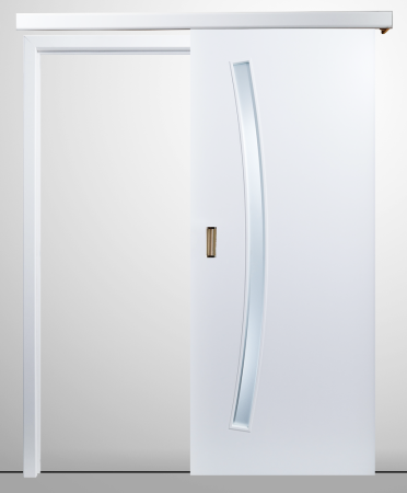 Usi Glisante - Usa glisanta HDF aplicata pe perete - Colectia DECOR 4.1