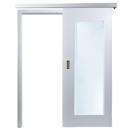 Usi glisante aplicate pe perete - Usa glisanta HDF aplicata pe perete - Colectia LIGHT 2.2