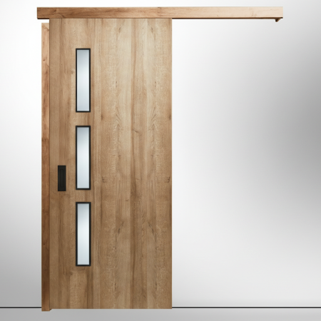 Usa glisanta HDF aplicata pe perete - Colectia STENOIR 7.3 [0]