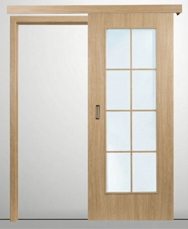 Usi Glisante - Usa glisanta HDF aplicata pe perete - Colectia VINTAGE 5.4