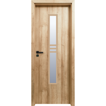 Usi cu Toc Reglabil - Usa HDF cu toc reglabil din MDF/PAL - Colectia LUIS 4.2 - Culoare Stejar