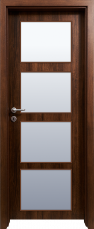 Usi cu Toc Reglabil - Usa HDF cu toc reglabil din MDF/PAL - Colectia QUADRAT 4.1 - Culoare Nuc