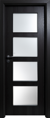 Usi cu Toc Reglabil - Usa HDF cu toc reglabil din MDF/PAL - Colectia QUADRAT 4.1 - Culoare Gri Antracit