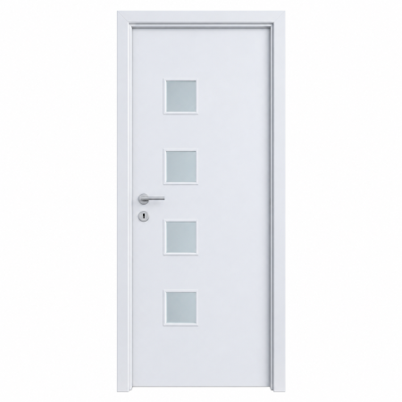 Usi Albe - Usa HDF cu toc reglabil din MDF/PAL - Colectia QUADRAT 4.4