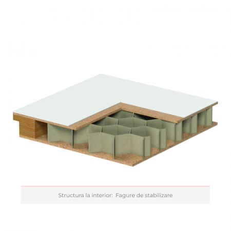 Usa de interior din HDF cu toc reglabil PORTA Decor model C [4]