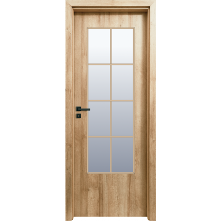 Usa HDF cu toc reglabil din MDF/PAL - Colectia VINTAGE 5.4 - Culoare Gri Antracit [0]